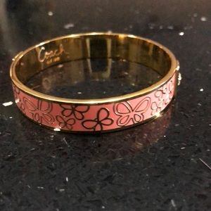 Coach butterfly bangle bracelet